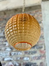 Load image into Gallery viewer, Retro amber glass pendant