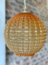 Load image into Gallery viewer, Retro amber glass pendant