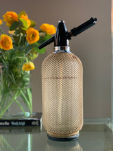 Load image into Gallery viewer, Vintage Meshed Soda Syphon