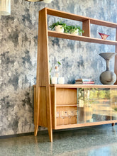 Load image into Gallery viewer, Mid-Century Oak Room Divider