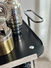 Load image into Gallery viewer, Modernist Chromed Drinks Trolley