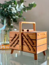 Load image into Gallery viewer, Vintage Sewing Caddy