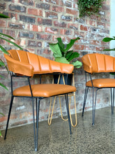 Load image into Gallery viewer, Pair of retro steel chairs