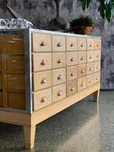 Load image into Gallery viewer, 24 Drawer Vintage Haberdashery Cabinet