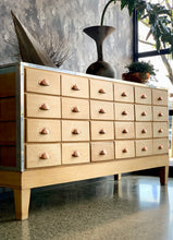 Load image into Gallery viewer, 24 Drawer Vintage Haberdashery Cabinet