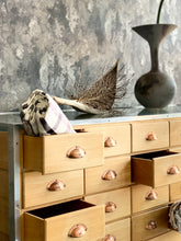 Load image into Gallery viewer, 24 Drawer Vintage Haberdashery Cabinet