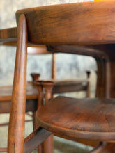 Load image into Gallery viewer, Mid-Century Imbuia dining set