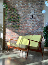 Load image into Gallery viewer, Danish Teak Sofa