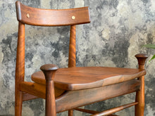Load image into Gallery viewer, Mid-Century Imbuia dining set