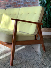 Load image into Gallery viewer, Danish Teak Sofa