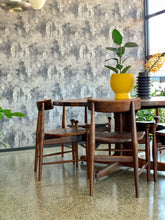 Load image into Gallery viewer, Mid-Century Imbuia dining set