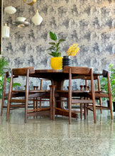 Load image into Gallery viewer, Mid-Century Imbuia dining set