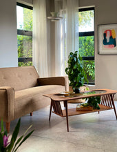 Load image into Gallery viewer, Retro Upholstered Couch