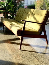 Load image into Gallery viewer, Danish Teak Sofa
