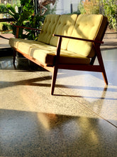 Load image into Gallery viewer, Danish Teak Sofa