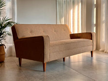 Load image into Gallery viewer, Retro Upholstered Couch