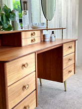 Load image into Gallery viewer, Retro Dresser with Swivel & Tilt Mirrors