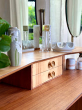 Load image into Gallery viewer, Retro Dresser with Swivel & Tilt Mirrors
