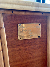 Load image into Gallery viewer, Retro Cane Bar with Four Bar Chairs