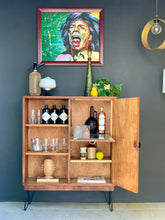 Load image into Gallery viewer, Vintage Drinks Cabinet / Bookcase
