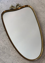 Load image into Gallery viewer, Vintage Brass Mirror