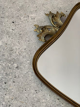 Load image into Gallery viewer, Vintage Brass Mirror