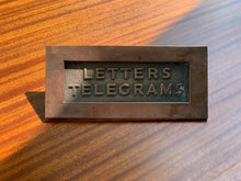 Load image into Gallery viewer, Brass Mailbox Wall Insert