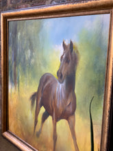 Load image into Gallery viewer, Vintage Oil on Board - Horse