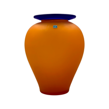 Load image into Gallery viewer, Murano Orange Vase
