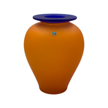 Load image into Gallery viewer, Murano Orange Vase