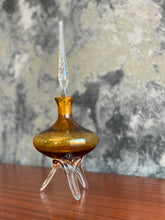 Load image into Gallery viewer, Vintage Amber Perfume Bottle