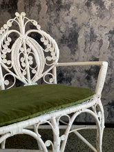 Load image into Gallery viewer, Vintage Cane two-Seater Couch