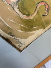 Load image into Gallery viewer, Ruth Yudelowetz Flamingo Artwork