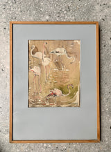 Load image into Gallery viewer, Ruth Yudelowetz Flamingo Artwork