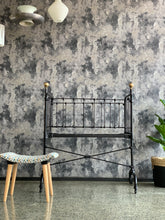Load image into Gallery viewer, Vintage steel baby crib