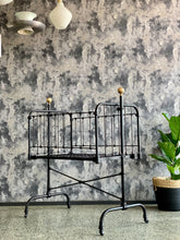 Load image into Gallery viewer, Vintage steel baby crib