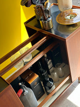 Load image into Gallery viewer, Expandable Teak Bar Cart by Niels Erik Glasdam Jensen - Denmark