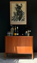 Load image into Gallery viewer, Expandable Teak Bar Cart by Niels Erik Glasdam Jensen - Denmark