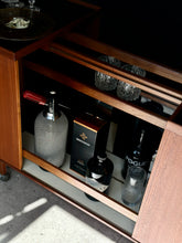 Load image into Gallery viewer, Expandable Teak Bar Cart by Niels Erik Glasdam Jensen - Denmark