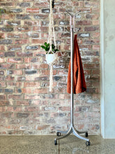 Load image into Gallery viewer, Chrome Vintage Coat Stand