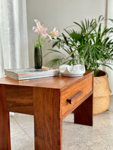 Load image into Gallery viewer, Pair of Retro Kiaat Pedestals