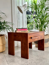 Load image into Gallery viewer, Pair of Retro Kiaat Pedestals
