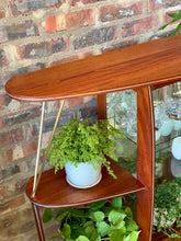 Load image into Gallery viewer, Retro display/drinks cabinet with brass detail