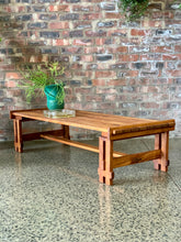 Load image into Gallery viewer, Kiaat cubist style, coffee table
