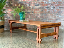 Load image into Gallery viewer, Kiaat cubist style, coffee table
