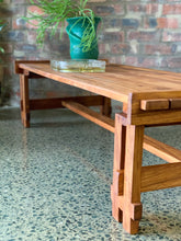 Load image into Gallery viewer, Kiaat cubist style, coffee table