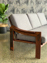 Load image into Gallery viewer, Mid-Century Imbuia lounge suite