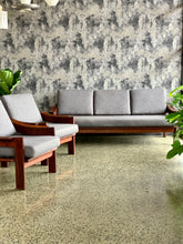 Load image into Gallery viewer, Mid-Century Imbuia lounge suite