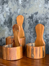 Load image into Gallery viewer, Set of Oregon Pine Plant Wall Mountable Holders