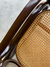 Load image into Gallery viewer, Vintage Bentwood Cane Rocking Chair